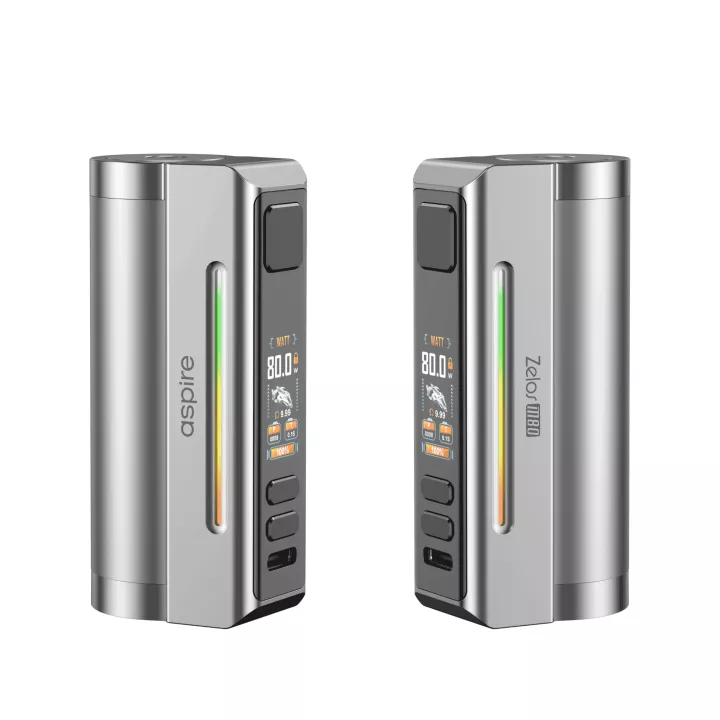 Box Zelos M80 - Aspire &bull; box &agrave; &eacute;cran et modes vari&eacute;s