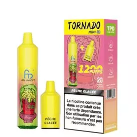 Puff Cartouche Pêche Glacée Tornado Mini 1200 - FUMOT