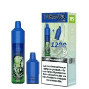 Puff Cartouche Pêche Mangue Tornado Mini 1200 - FUMOT