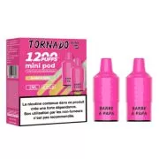 Patrone Puff Barbe à Papa Tornado Mini 1200 - Par 2 - FUMOT