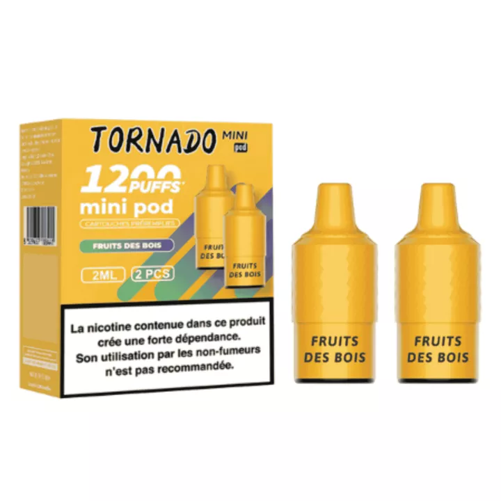 Tornado Mini Kartuschen &bull; 2er-Pack &bull; Waldfr&uuml;chte