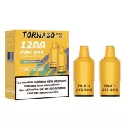 Cartouche Puff Fruits des Bois Tornado Mini 1200 - Par 2 - FUMOT