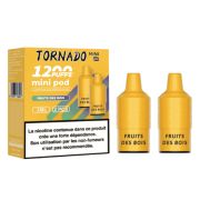 Patrone Puff Fruits des Bois Tornado Mini 1200 - Par 2 - FUMOT
