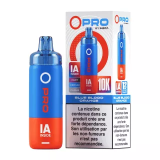 Puff Patrone Blue Blood Orange Opro IA 10000 - OPRO