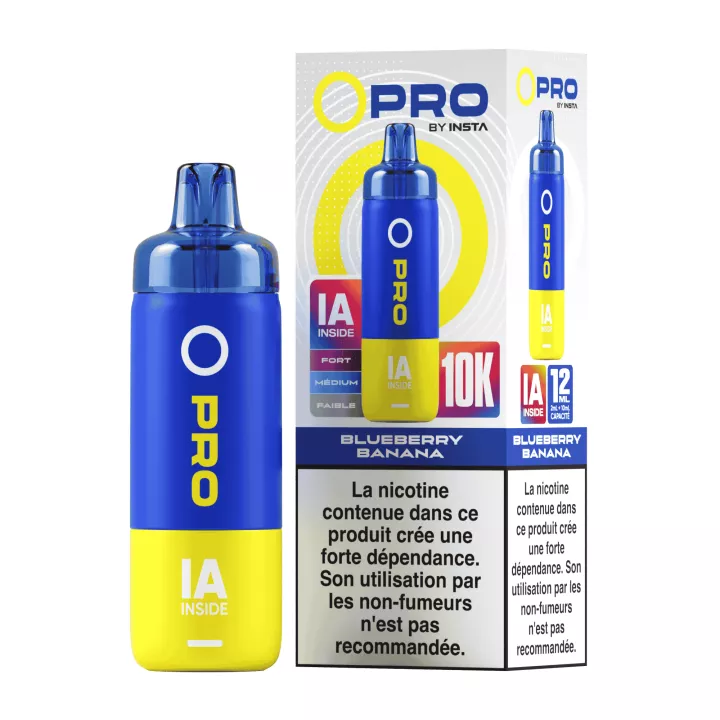 Wiederaufladbare OPro IA Puff &bull; Blaubeere Banane