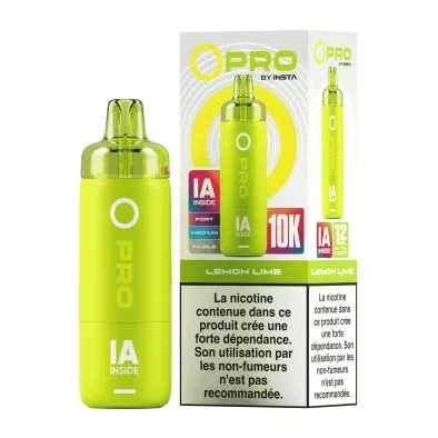 Puff Patrone Lemon Lime Opro IA 10000 - OPRO 0