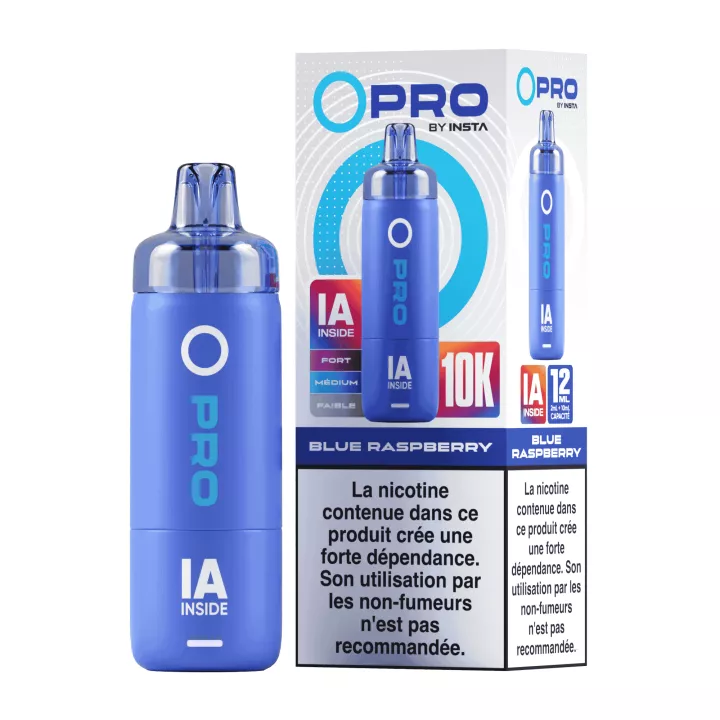 Wiederaufladbare OPro IA Puff &bull; Blaue Himbeere