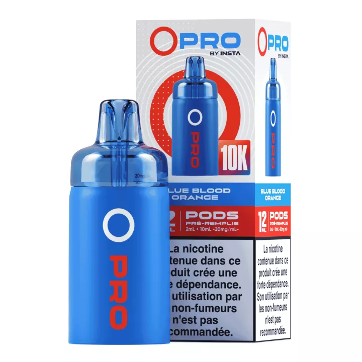 Cartouche Opro IA &bull; 10 000 bouff&eacute;es &bull; Orange Sanguine Bleue