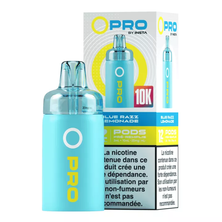 Opro IA Kartusche &bull; 10.000 Z&uuml;ge &bull; Blaue Himbeerlimonade