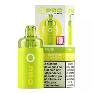 Patrone Puff Lemon Lime Opro IA 10000 - Par 1 - OPRO