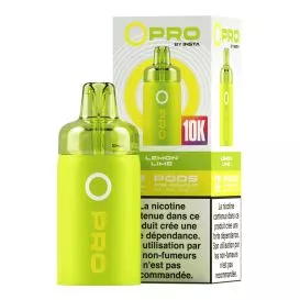 Cartouche Puff Lemon Lime Opro IA 10000 - Par 1 - OPRO