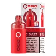 Cartouche Puff Strawberry Opro IA 10000 - Par 1 - OPRO