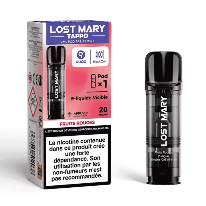 Tappo Air Patrone Waldbeerengeschmack 20mg/ml - Lost Mary