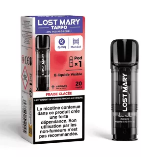 Patrone Puff Tappo Air - Fraise Glac&eacute;e - Par 1 - Lost Mary