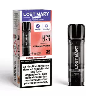 Patrone Puff Tappo Air - Fraise Framboise - Par 1 - Lost Mary