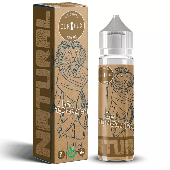 E-Liquide Curieux NATURAL &bull; Tanzanien &bull; 50ml | E-Garette