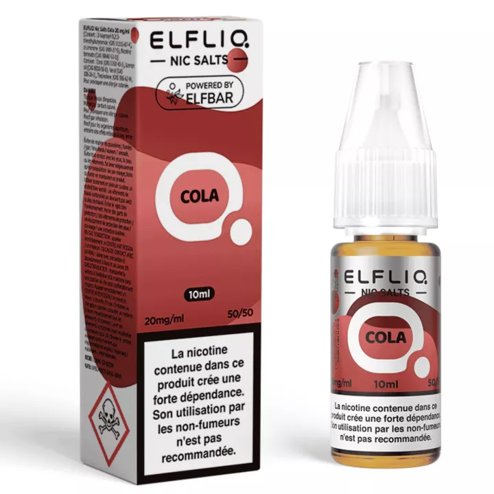 E-Liquid mit Nikotinsalz Cola  - Elfbar