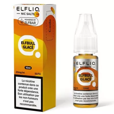 E-Liquide Sels de Nicotine Elfbull Glacé - Elfliq - 10ml - Elf Bar 0