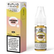 E-Liquide Sels de Nicotine Limonade Rose - Elfliq - 10ml - Elf Bar