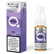 E-Liquide Sels de Nicotine Myrtille - Elfliq - 10ml - Elf Bar