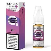 E-Liquide Sels de Nicotine Myrtille Framboise Acidulée - Elfliq - 10ml - Elf Bar