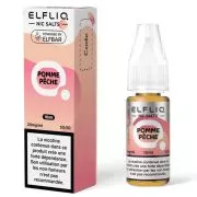 E-Liquide Sels de Nicotine Pomme Pêche - Elfliq - 10ml - Elf Bar
