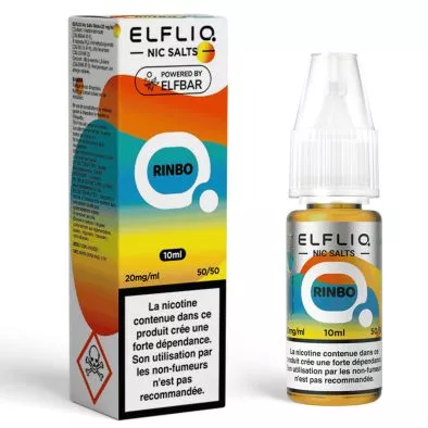 E-Liquide Sels de Nicotine Rinbo - Elfliq - 10ml - Elf Bar 0