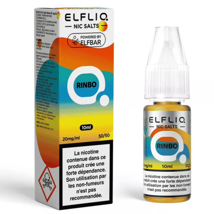 E-liquide au sel de nicotine Rinbo Elfliq - Elfbar