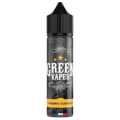E-Liquide Green's Custard - Green Vapes - 50ml - Eliquid France 0