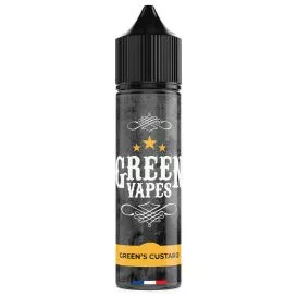 E-Liquide Green's Custard - Green Vapes - 50ml - Eliquid France