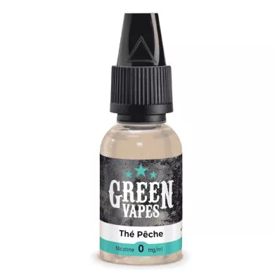 E-Liquid Thé Pêche - Green Vapes - 10ml - Eliquid France 0