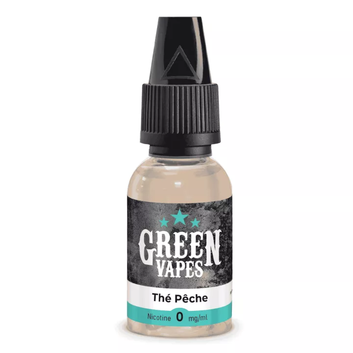E-Liquid Th&eacute; P&ecirc;che 10 ml - Green Vapes
