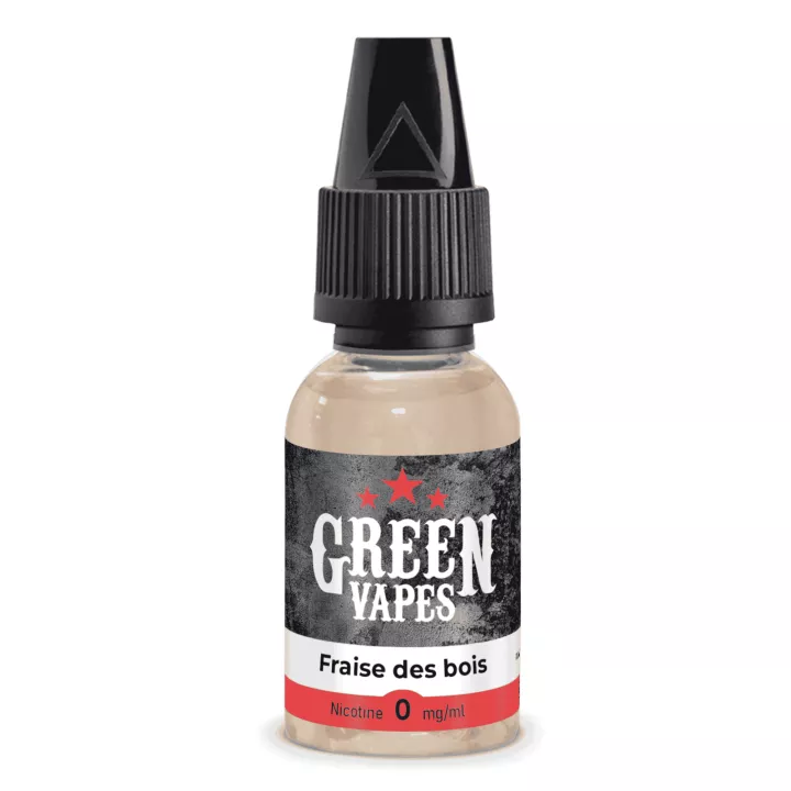 E-liquide Fraise des Bois 10 ml Green Vapes