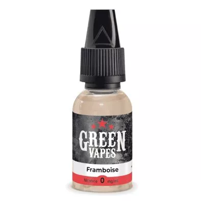 E-Liquide Framboise - Green Vapes - 10ml - Eliquid France 0