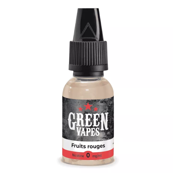 E-liquide Fruits Rouges 10 ml - Green Vapes