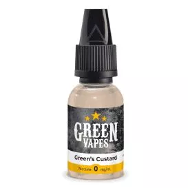 E-Liquide Green's Custard - Green Vapes - 10ml - Eliquid France