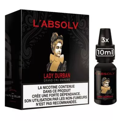 E-Liquide Lady Durban - ABSOLV - 10ml - Vape Cellar 0