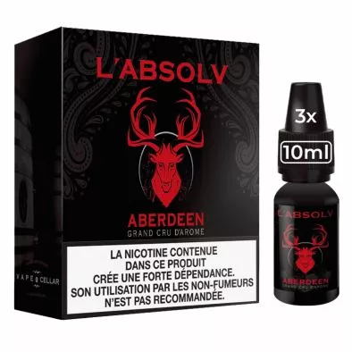 E-Liquide Aberdeen - ABSOLV - 10ml - Vape Cellar 0
