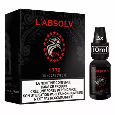 E-Liquid 1776 - ABSOLV - 10ml - Vape Cellar 0