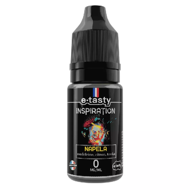 E-Liquid Napela 10ml Geschmack Madeleine, Tonkabohne, Zitrone - E.tasty