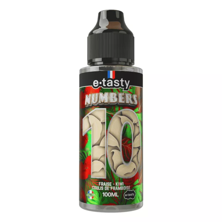 E-liquide Numbers 10 100 ml - E.Tasty