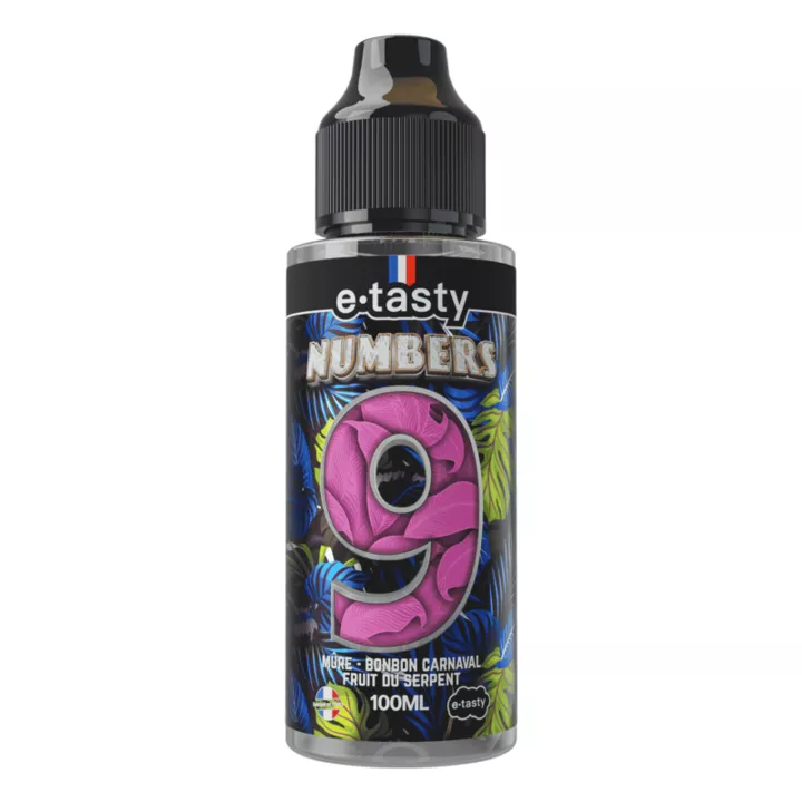 E-Liquid Numbers 9 - Numbers - 100ml - E.Tasty