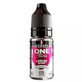 E-Liquid Sels de Nicotine Cerise Noir - One Taste - 10ml - E.Tasty