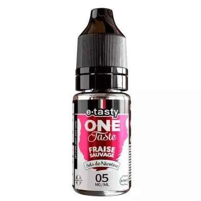 E-Liquid Sels de Nicotine Fraise Sauvage - One Taste - 10ml - E.Tasty 0
