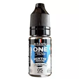 E-Liquid Sels de Nicotine Menthe Fraîche - One Taste - 10ml - E.Tasty
