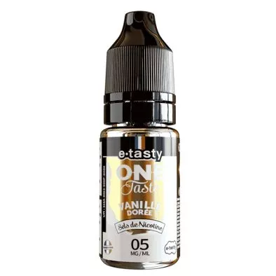 E-Liquid Sels de Nicotine Vanille Dorée - One Taste - 10ml - E.Tasty 0