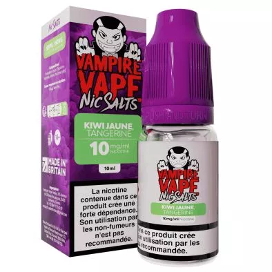 E-Liquid Nikotinsalze Kiwi Jaune Tangerine - 10ml - Vampire Vape 0