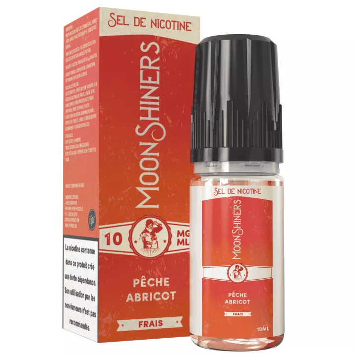 E-Liquid Pfirsich Aprikose NS 10 ml Moonshiners - Le French Liquide