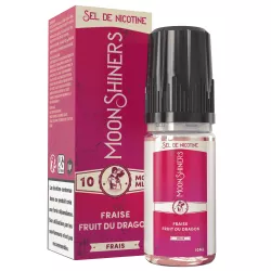 E-Liquide Sels de Nicotine Fraise Fruit du Dragon - Moonshiners Frais - 10ml - Le French Liquide