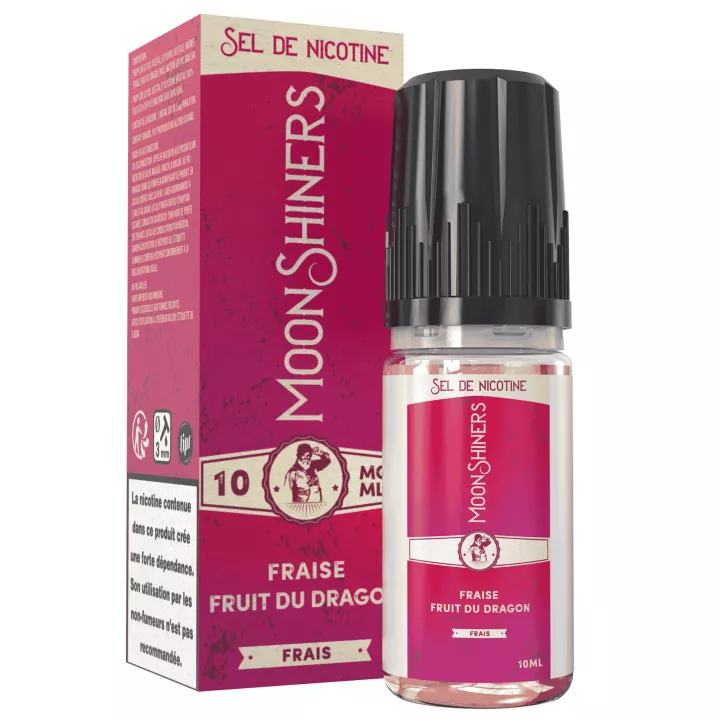 E-Liquide Fraise Fruit Du Dragon Frais NS 10 ml Moonshiners - Le French Liquide